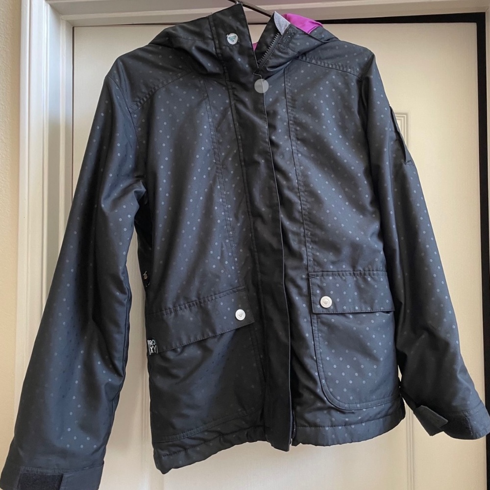 Roxy Snow Jacket Girls XL Black